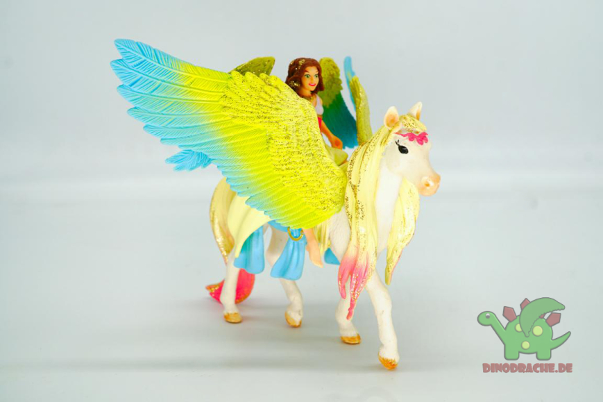 Schleich Bayala Fee Surah und Einhorn Glitzer Pegasus 70566